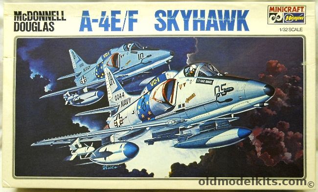 Hasegawa 1/32 A-4E or A-4F Skyhawk - US Navy VC-1, 109 plastic model kit